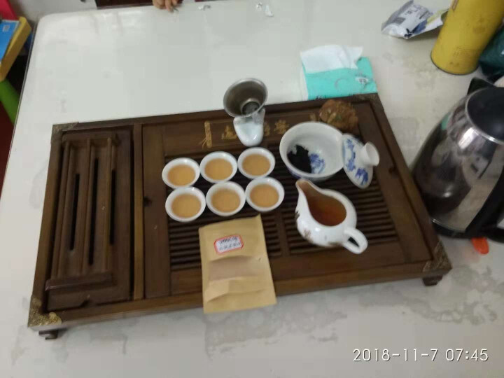 云茗木 古树茶 普洱茶叶  布朗古树熟茶 2005年 老茶砖 熟茶中端 老茶砖同款茶样10克装 商品属于试用装不建议购买怎么样，好用吗，口碑，心得，评价，试用报,第3张