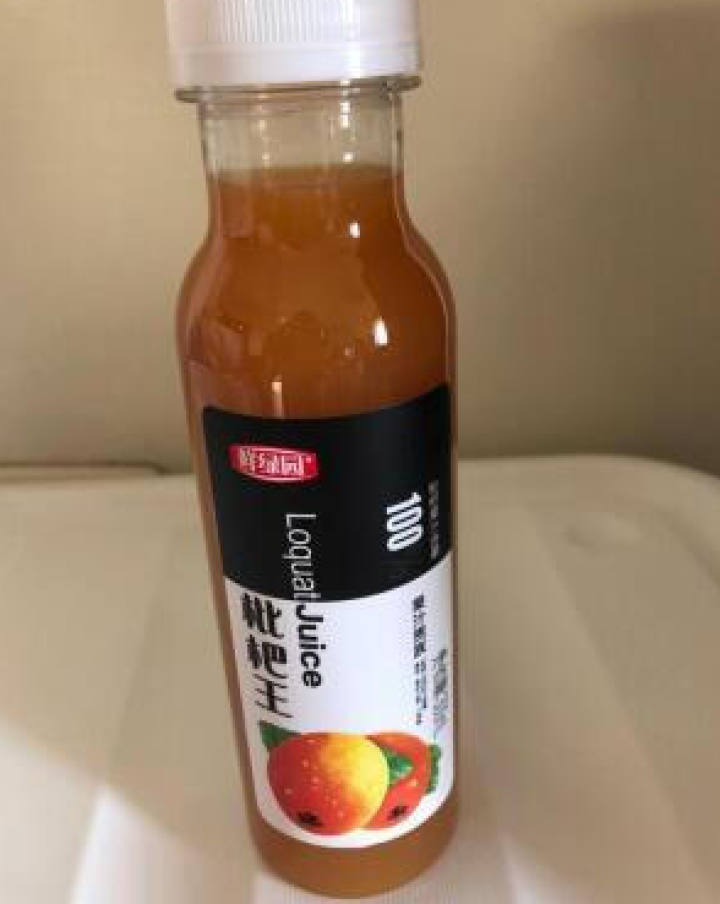 鲜绿园 枇杷汁100%枇杷王枇杷原浆果汁饮料大瓶饮料300ml 单瓶装试饮活动怎么样，好用吗，口碑，心得，评价，试用报告,第2张