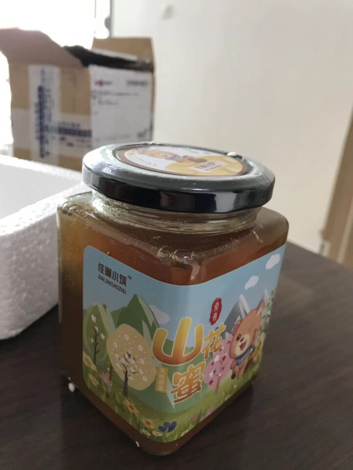 佳琳小筑秦岭山花蜂蜜 百花蜜传统农家纯正自酿天然成熟原蜜 山花蜜1瓶 500g怎么样，好用吗，口碑，心得，评价，试用报告,第3张