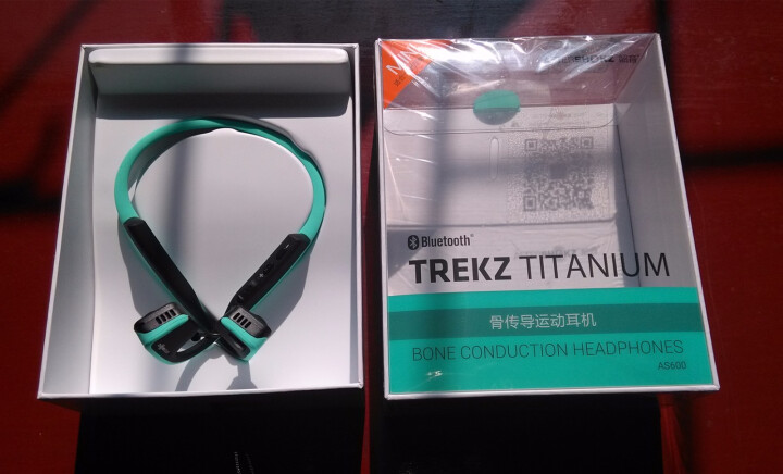 【送！限量珍藏版周杰伦音乐公仔】韶音AfterShokz AS600TREKZ 钛骨传导蓝牙运动耳机 薄荷绿（mini款）怎么样，好用吗，口碑，心得，评价，试用,第2张