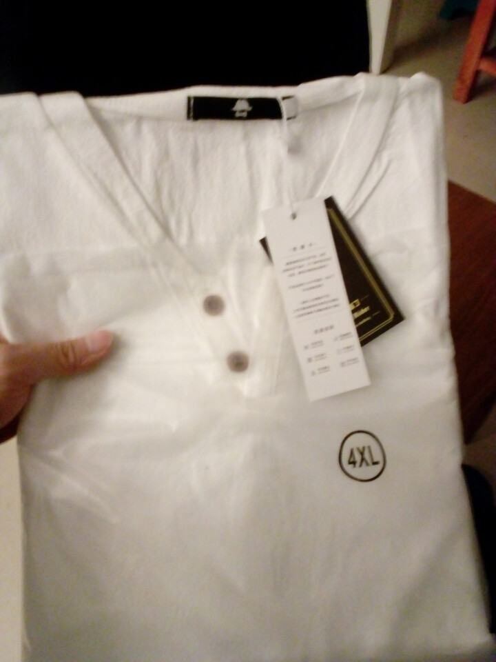 中国风亚麻短袖T恤男夏季新款棉麻半袖体桖加