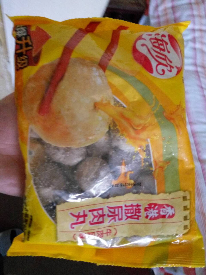 海欣 香港撒尿肉丸牛肉风味 500g （约25个）怎么样，好用吗，口碑，心得，评价，试用报告,第2张