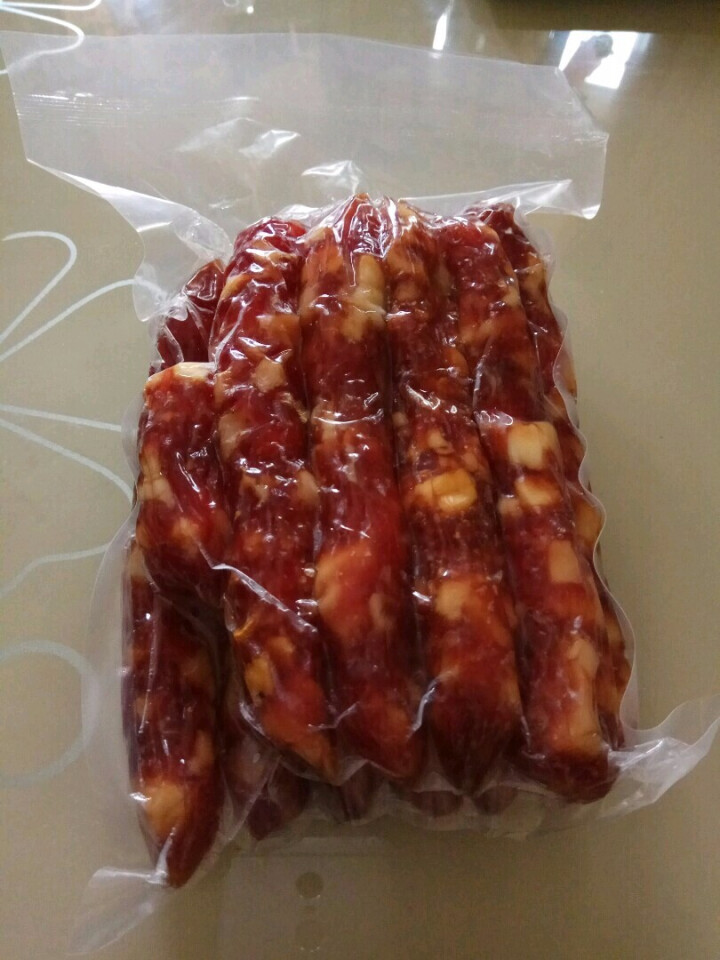 【新会馆】苟记腊味 广式腊肠 优级腊肠500g怎么样，好用吗，口碑，心得，评价，试用报告,第2张