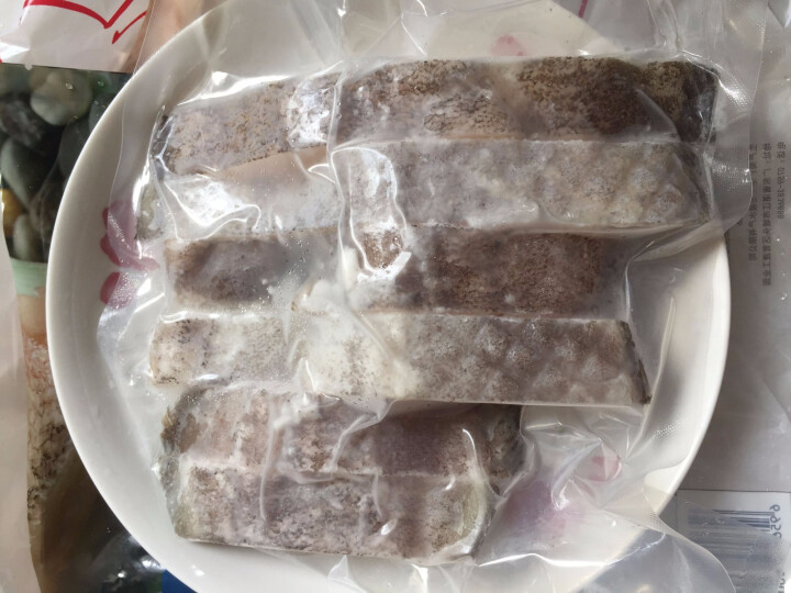 海买 冷冻格陵兰比目鱼切段 500g 5,第2张