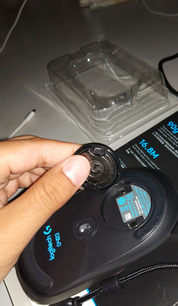 罗技(Logitech)G403 游戏鼠标 RGB鼠标怎么样