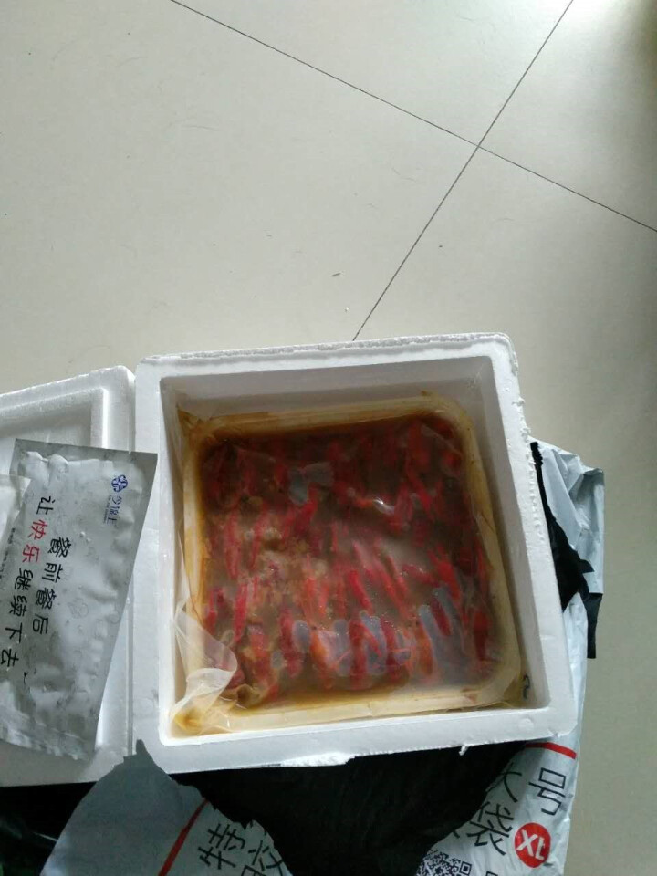 今锦上 熟冻麻辣小龙虾850g 4,第5张