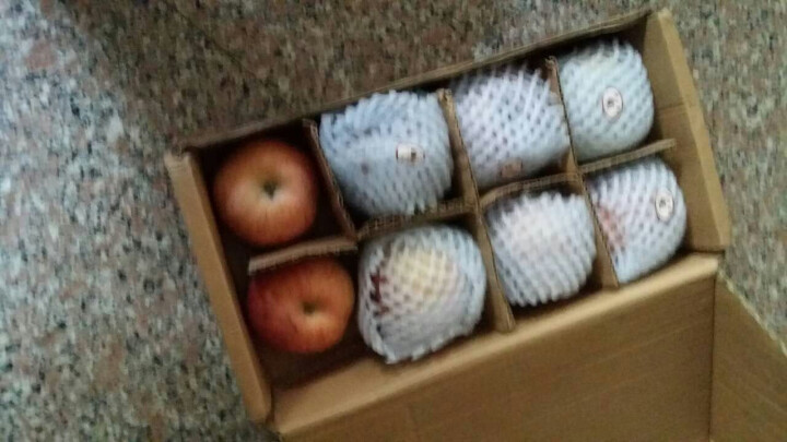 潘苹果 甘肃天水红富士苹果水果 8粒装实惠装 1.5kg怎么样，好用吗，口碑，心得，评价，试用报告,第3张