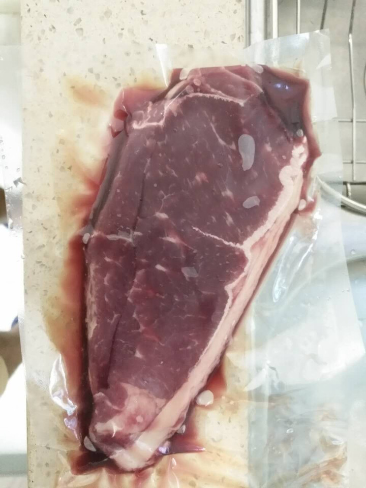 今聚鲜 进口安格斯西冷牛排200g 谷饲整肉原切 生鲜牛肉怎么样，好用吗，口碑，心得，评价，试用报告,第3张