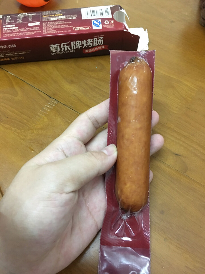 尊乐 原味烤肠 冷冻熟食 65g/盒 早餐肠怎么样，好用吗，口碑，心得，评价，试用报告,第3张