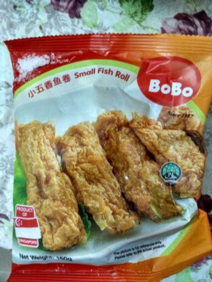 波波（BOBO）新加坡进口 小五香鱼卷 160g怎么样，好用吗，口碑，心得，评价，试用报告,第4张