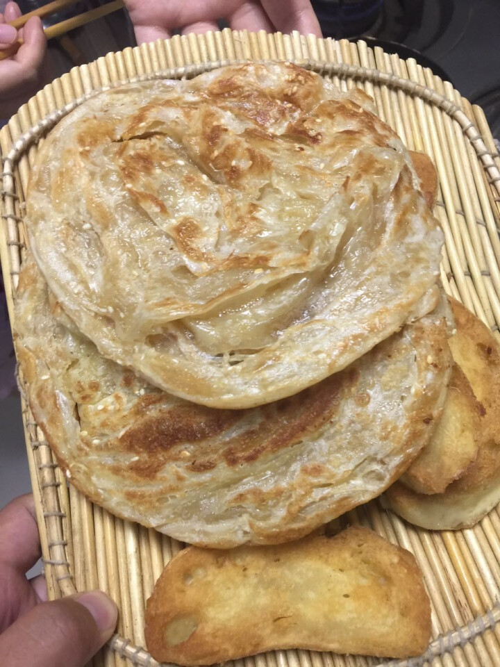 三全 蛋黄手抓饼 经典原味 800g （10片）怎么样，好用吗，口碑，心得，评价，试用报告,第4张