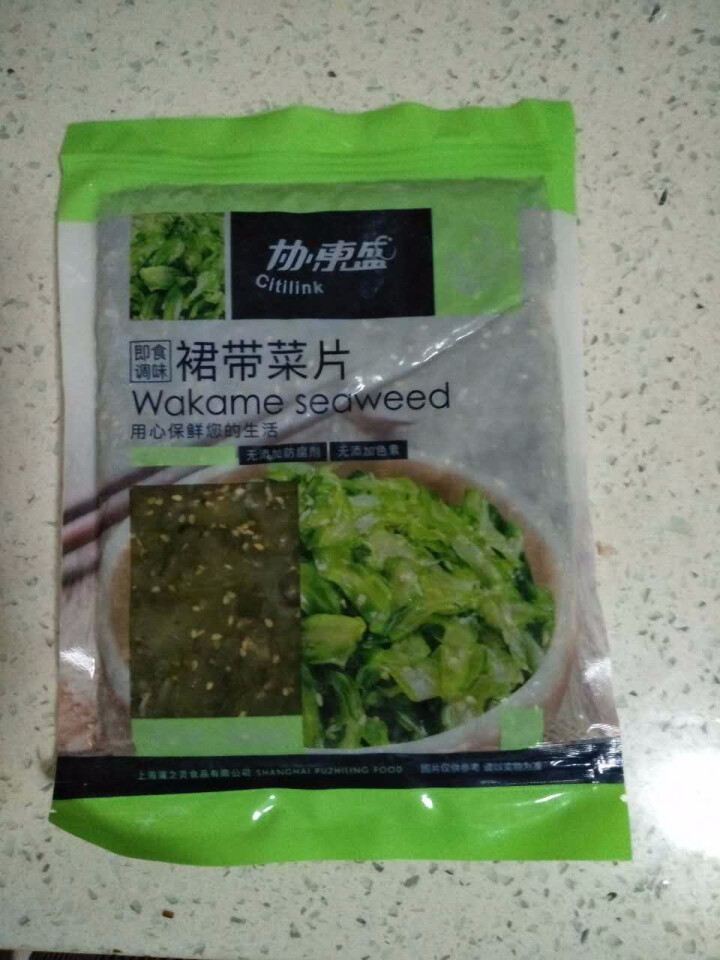 协东盛 即食调味裙带菜片 250g 袋装 寿司料理海草 海藻沙拉怎么样，好用吗，口碑，心得，评价，试用报告,第2张