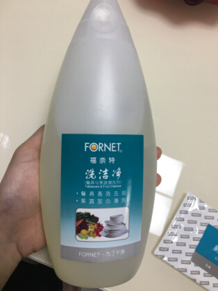 福奈特 FORNET 果蔬清洗剂清洁剂（柠檬香） 500ml/瓶怎么样，好用吗，口碑，心得，评价，试用报告,第2张