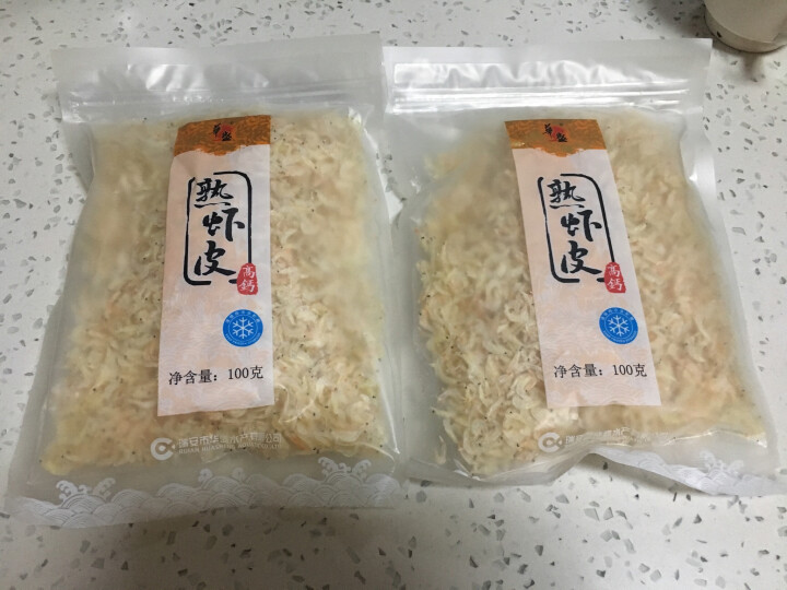 华盛 温州 冷冻熟虾皮 100g 1袋装怎么样，好用吗，口碑，心得，评价，试用报告,第2张