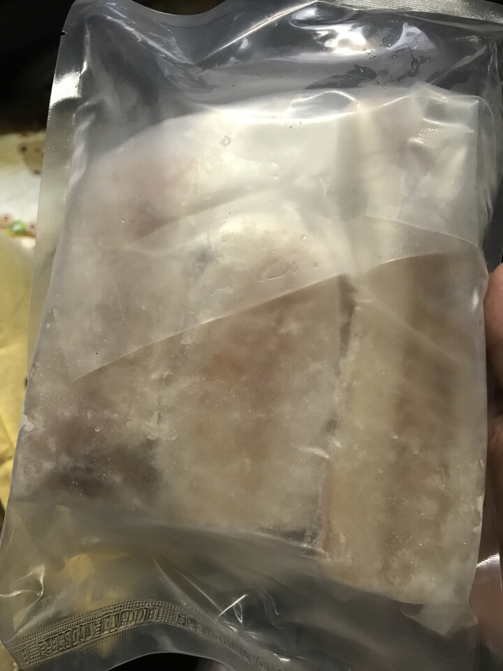 海买 冷冻阿拉斯加狭鳕鱼颈肉 450g 3,第3张