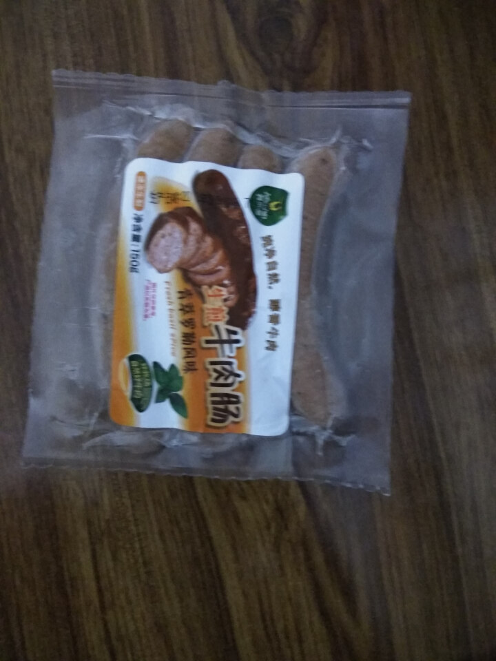 科尔沁 内蒙古牛肉 牛肉肠青萃罗勒风味150g/袋 烧烤食材 （2件起售）怎么样，好用吗，口碑，心得，评价，试用报告,第3张