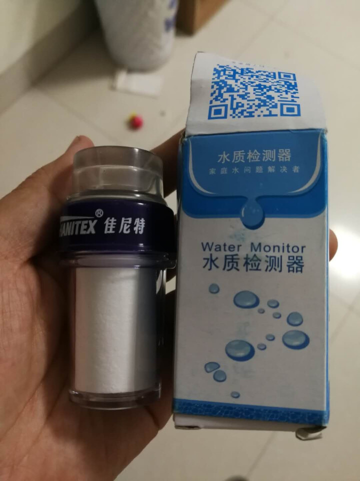 佳尼特 CHANITEX 自来水水质检测器 PP棉滤芯滤水器  龙头测试检测器怎么样，好用吗，口碑，心得，评价，试用报告,第3张