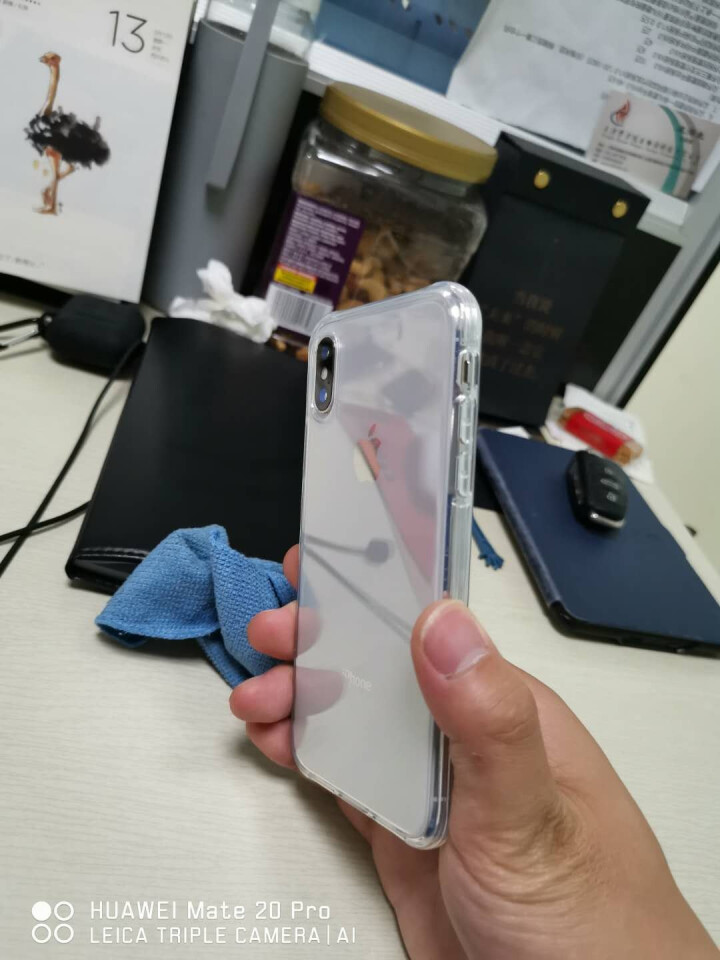 OMIU 苹果x/xr手机壳iphoneXR/XS MAX/X保护套外壳透明硅胶防摔超薄男女款 XR 全透明,第5张