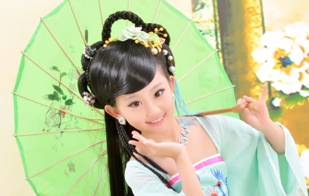 [妙妙屋199元儿童古装摄影团购]拍摄30张 精修2张 古装服装造型一组