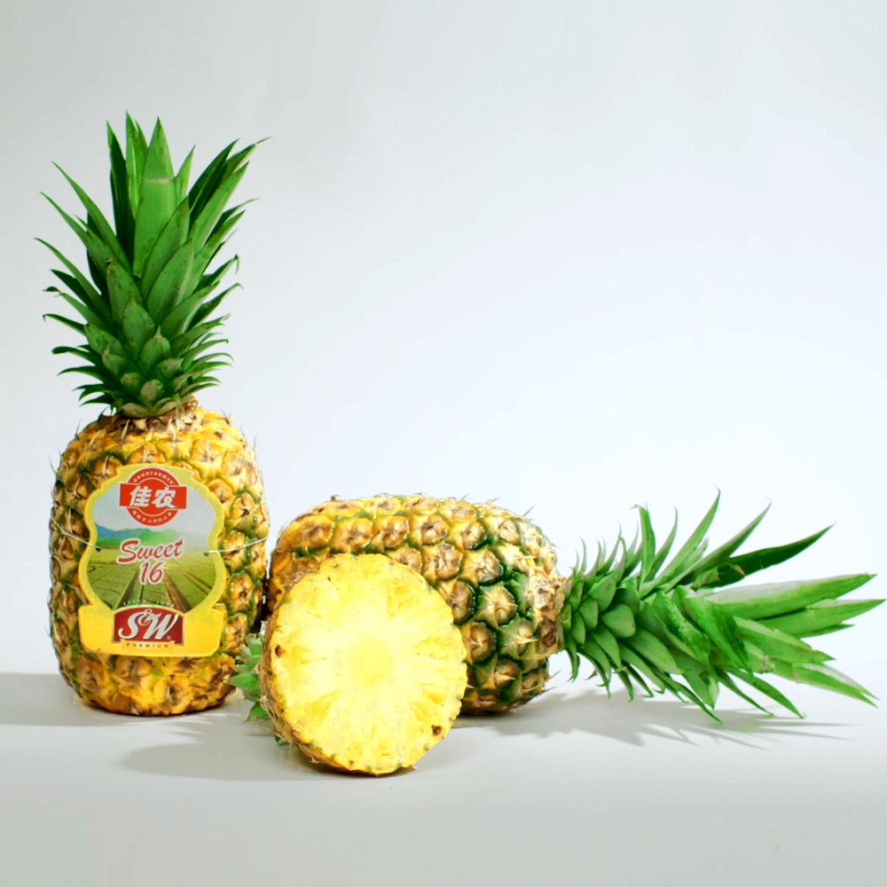 佳农 菲律宾菠萝 1个 精选巨无霸大果 单果重13