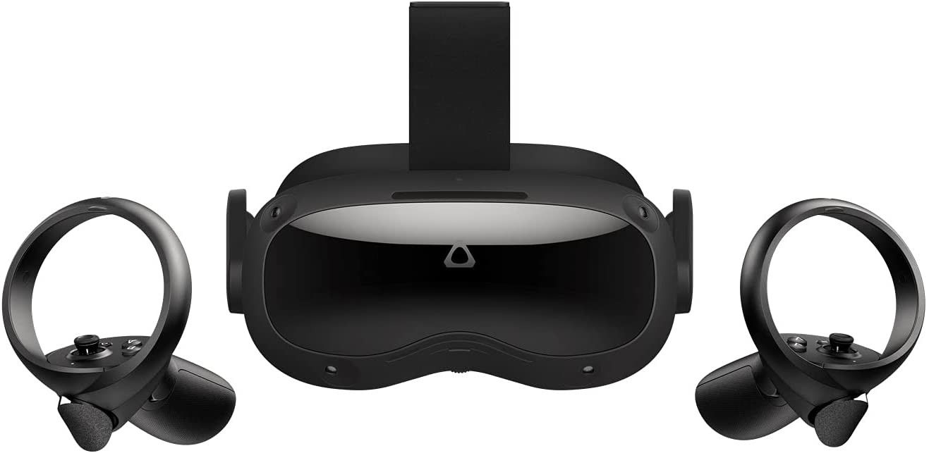 htcvivefocus3vr一体机头显5k分辨率支持steam串流智能眼镜四摄追踪