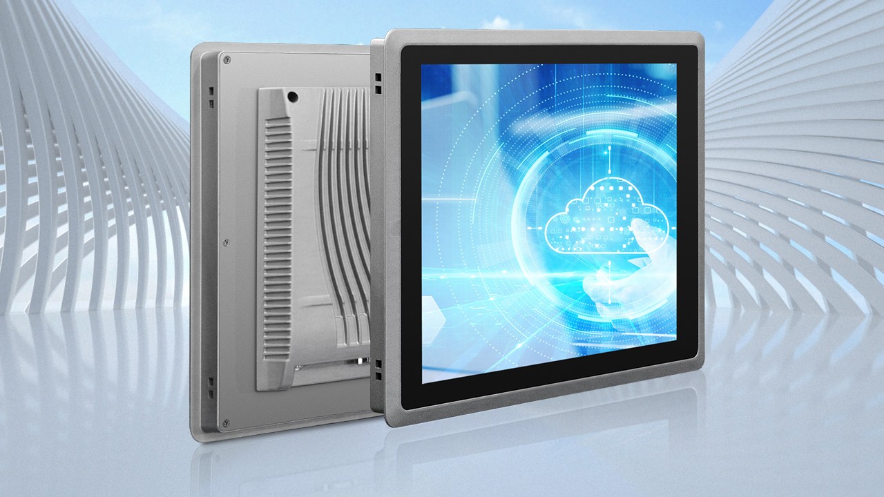 友凡youfan全封闭工控一体机触摸屏工业平板电脑嵌入式电容电阻触控