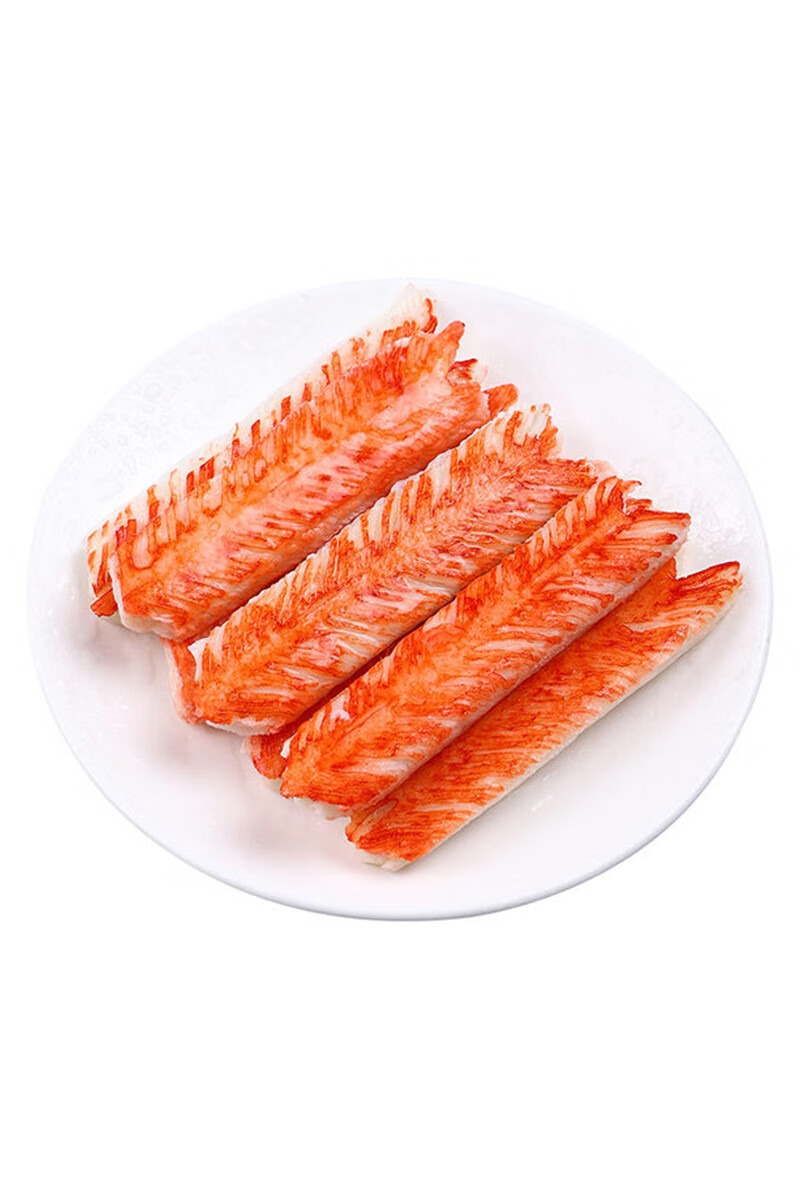 粤海湾 原装进口冷冻蟹柳蟹棒 v型松叶蟹肉棒 火锅食材即食海鲜 泰国