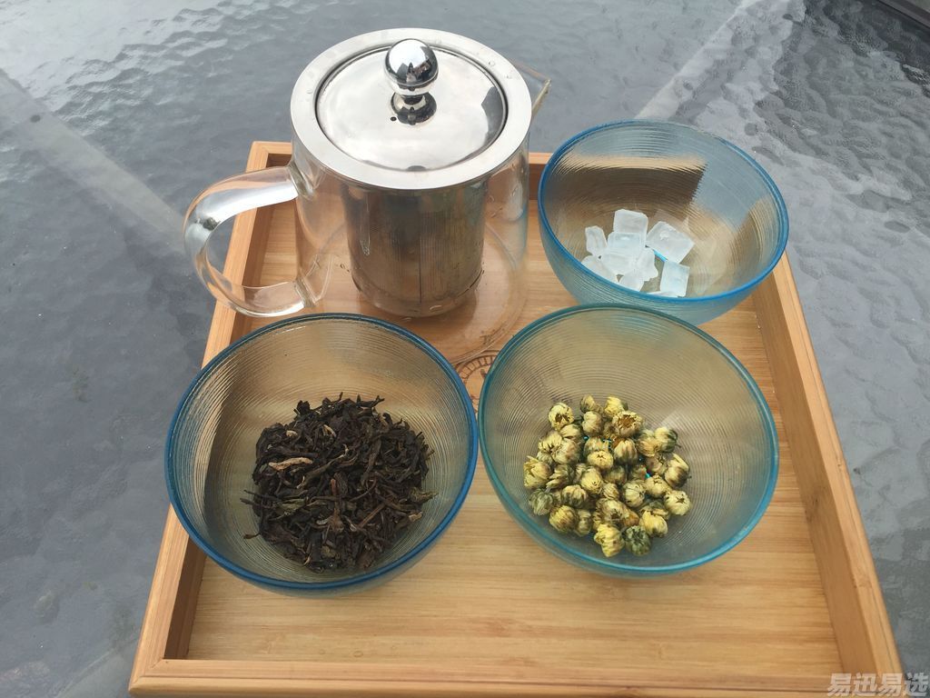 【減肥降脂下午茶】冰鎮菊普茶