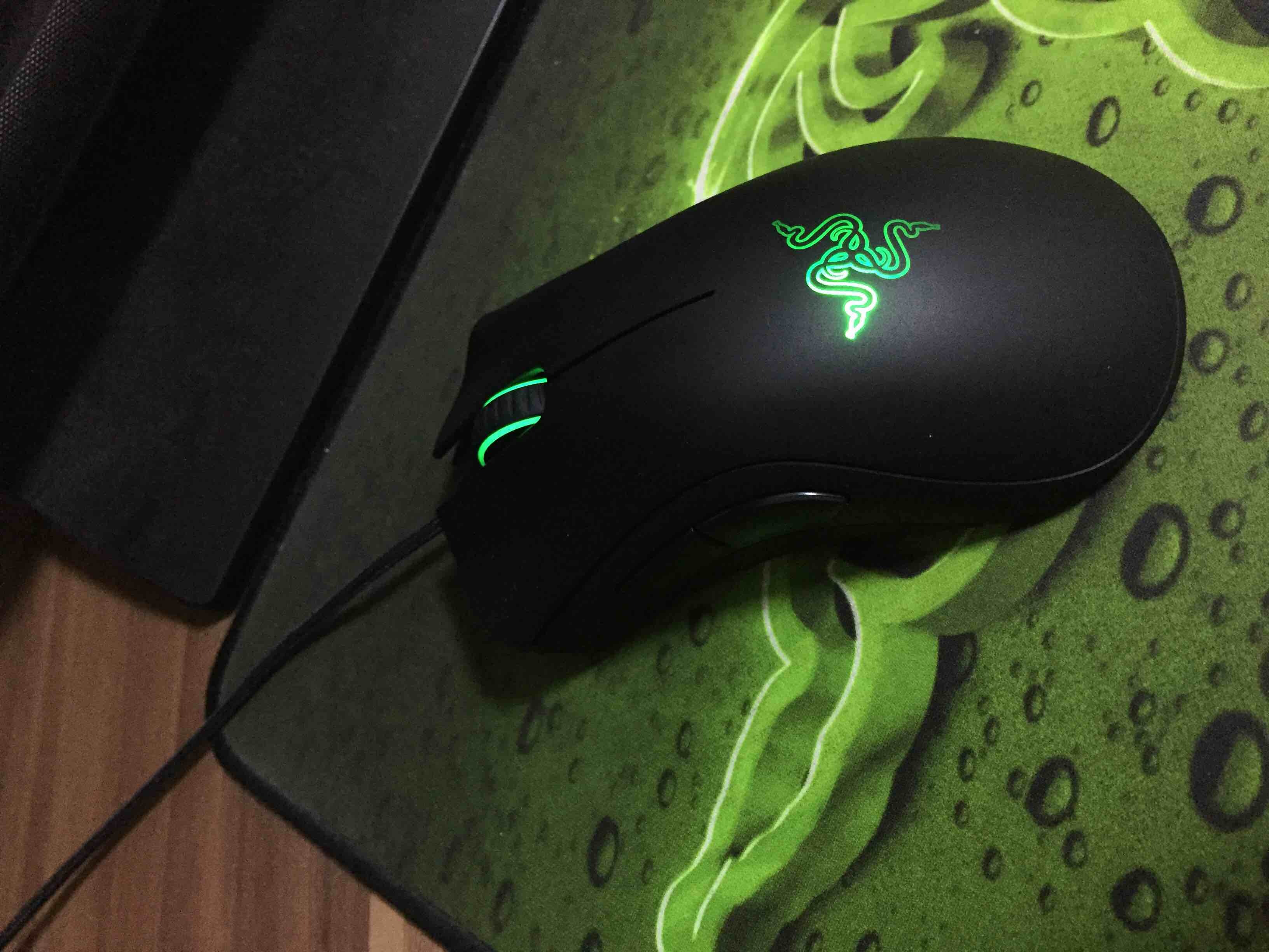 雷蛇(razer)炼狱蝰蛇 deathadder 游戏鼠标 2013版